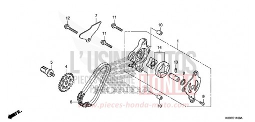 POMPE A HUILE NSS300AK de 2019